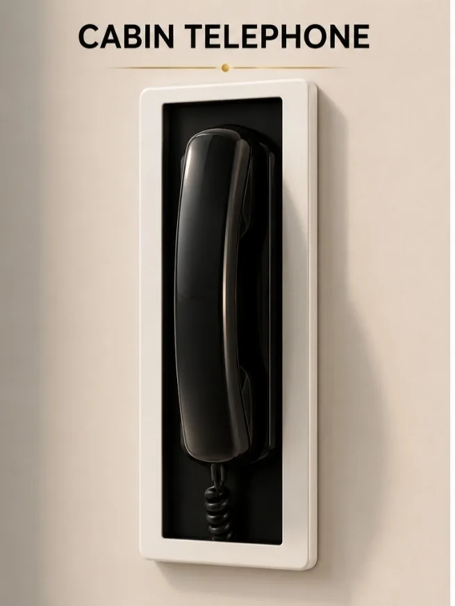 Airo cabin telephone for emergency assistance